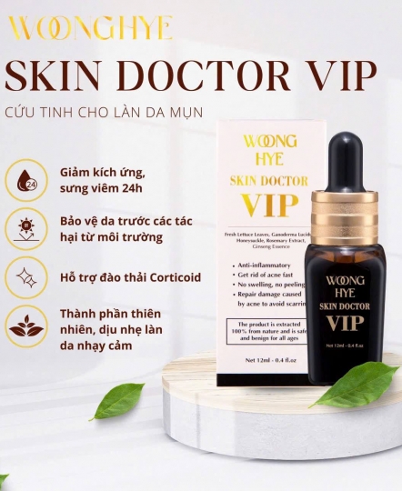 WOONGHYE - SERUM MỤN VIP (BLACK)